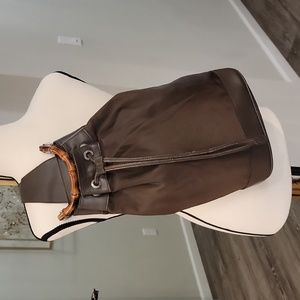 Elegant Brown Leather Women's Bag